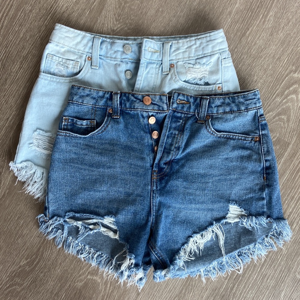 Wild Fable High Waisted Denim Shorts Bundle